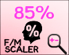 -e- SCALER 85% HEAD