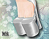 [MK] Back White Heel