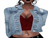 Jacket w/ Red Shirt