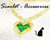 Say! Necklaces Emerald 