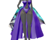 Flourite Goddess Gown