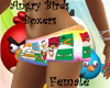 ~B~ Angry Birds Boxers F