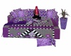 8p Purple Couch Bed