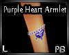 Purple Heart Armlet Left