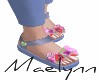 Kids Floral Bow Sandals