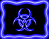 toxic blue throne
