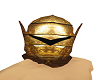 gold armour helmet