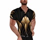 black &gold deco shirt