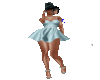 Blue Diana dress UA