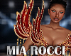 Red and Gold Back Piece