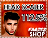 Head Scaler 112.5%