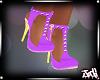 Spring purple Heels