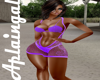 Purple Beach Wear