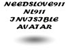 [NL911] INVISIBLE AVATAR