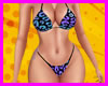 bikini purple animal pr