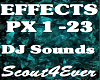 DJ Sound Effects PX 1-23