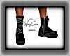 DW GOTH SKULL BOOTS M