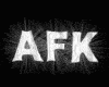 AFK  head sign