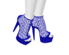 SoSilky Heels blue lace