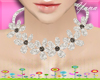 :Diamond Black Necklace: