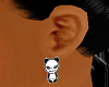 panda manga earrings