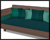 Country Teal Couch