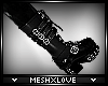 ♏✗♥Goth Boots M