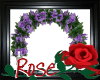 Purple Rose Arch