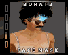 ! 0 0 BORAT 2 FACE MASK