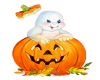 2 Ghost Pumpkin
