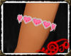 Pink Heart Bracelet L