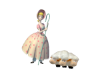 BOO P/BARBIE,KEN STICKER