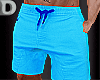 ♀ blue shorts