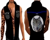 Black Wolf Vest