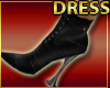 Black Leather Dress Boot