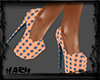 POLKA DOT PUMPS OJ/TEAL