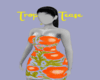 tropical "flower orange"