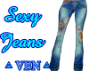 Sexy jeans with patchesW