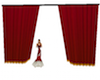 Theater Curtain velvet
