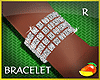 (RM) Bracelet Diamond R