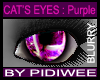 P -Cats Eyes Blur Purple