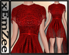 MZ - Pearl Gown Red