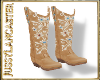 Cowgirl Boots Beige
