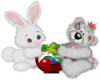 Easter bunny & Bear