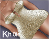 K gold party dress