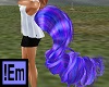 !Em Curly Purple Tail