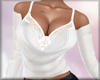 White Bra Sweater