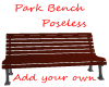 Park Bench (Poseless)