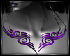 purple tribal necklace