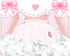 clouds ♡ pink skirt